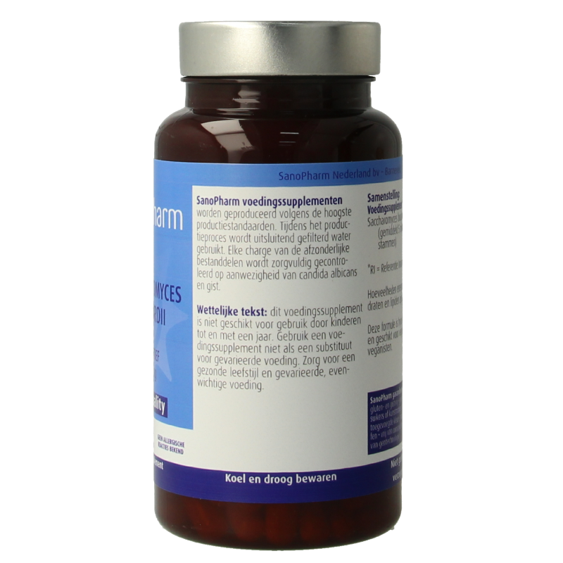 SanoPharm Saccharomyces boulardii 60 Capsules