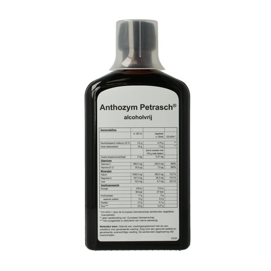 Petrasch Anthozym alcoholvrij 495.00 Milliliter