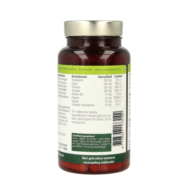 SanoPharm Sanozyme 60 Capsules
