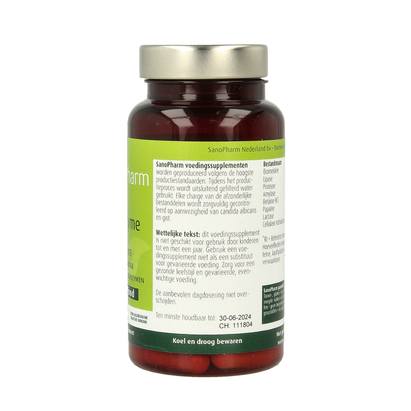 SanoPharm Sanozyme 60 Capsules