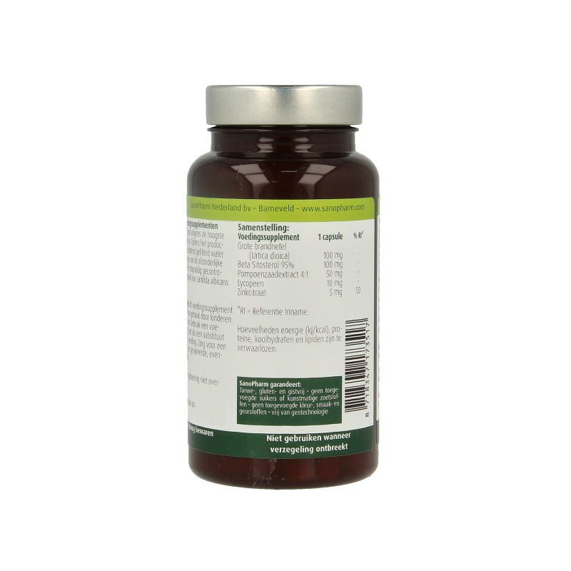 SanoPharm Prostaat support wholefood 60 Capsules