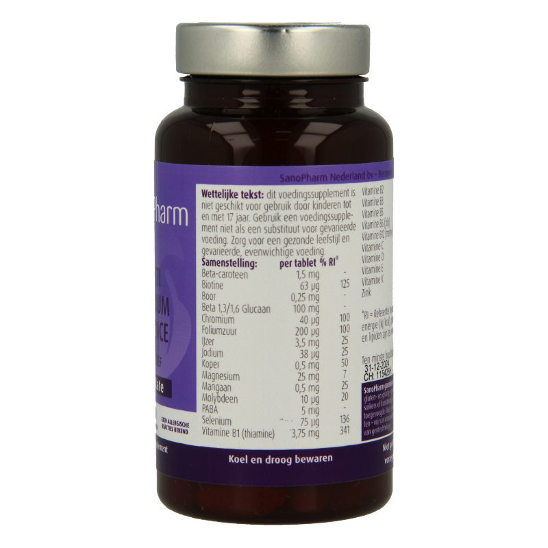 SanoPharm Multi optimum balance 60 Tabletten