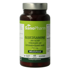 SanoPharm Glucosamine 750mg vegan 60.00 Capsules