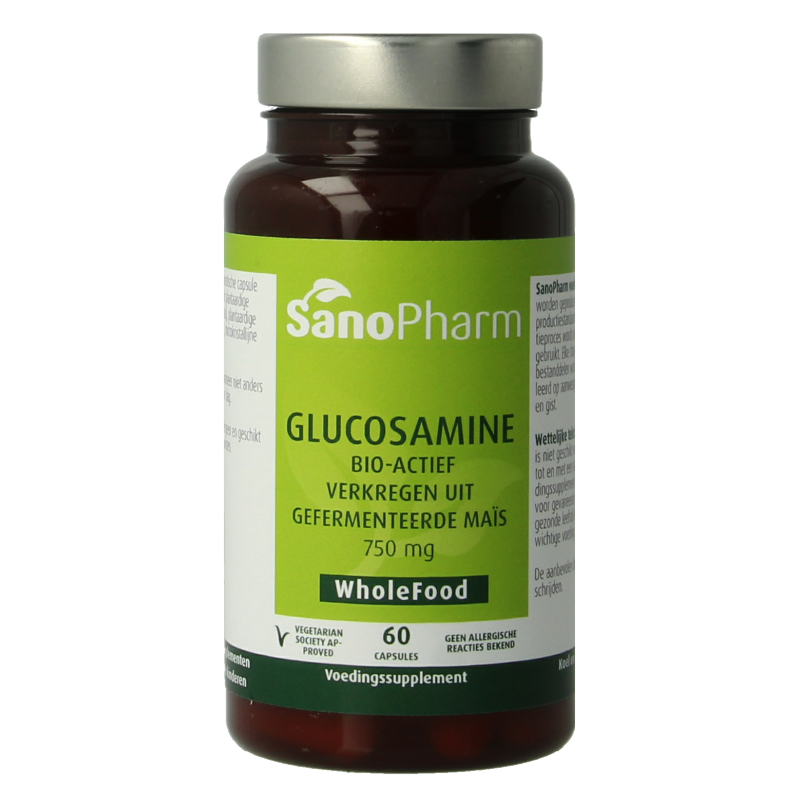 SanoPharm Glucosamine 750mg vegan 60 Capsules