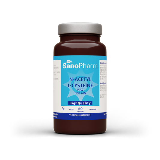 SanoPharm N-Acetyl L-Cysteine NAC high quality 60 Capsules