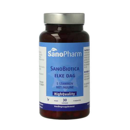 SanoPharm Sanobiotica elke dag 30 Capsules