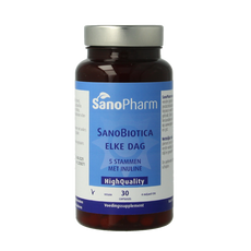 SanoPharm Sanobiotica elke dag 30.00 Capsules