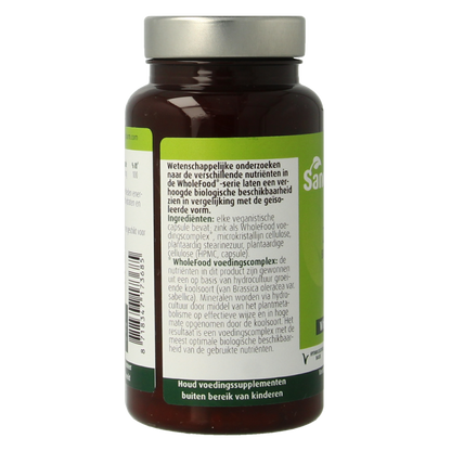 SanoPharm Zink  wholefood 30.00 Capsules