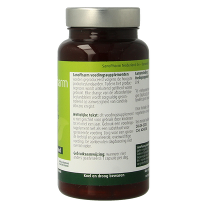 SanoPharm Zink  wholefood 30.00 Capsules