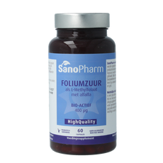 SanoPharm Foliumzuur met alfalfa high quiality 60.00 Capsules