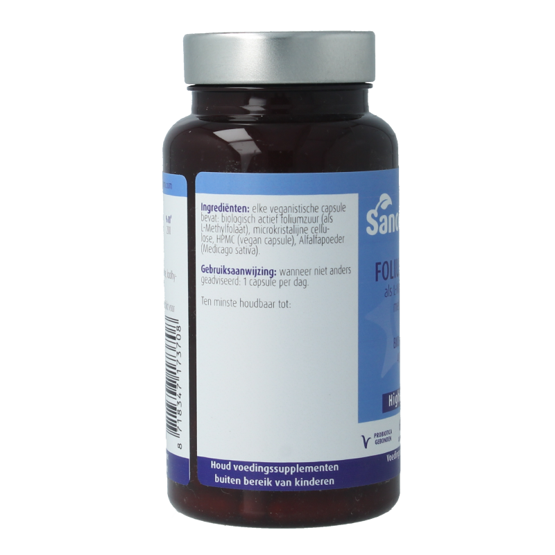 SanoPharm Foliumzuur met alfalfa high quiality 60 Capsules