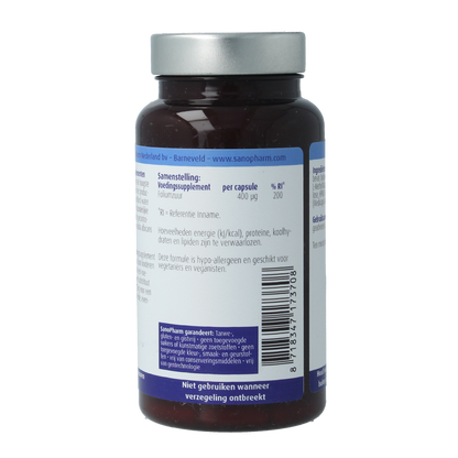 SanoPharm Foliumzuur met alfalfa high quiality 60.00 Capsules