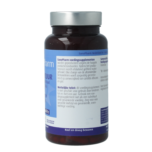 SanoPharm Foliumzuur met alfalfa high quiality 60.00 Capsules