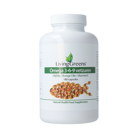 Livinggreens Omega 3-6-9 complex 180.00 Capsules