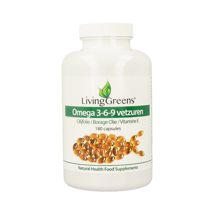 Livinggreens Omega 3-6-9 complex 180 Capsules