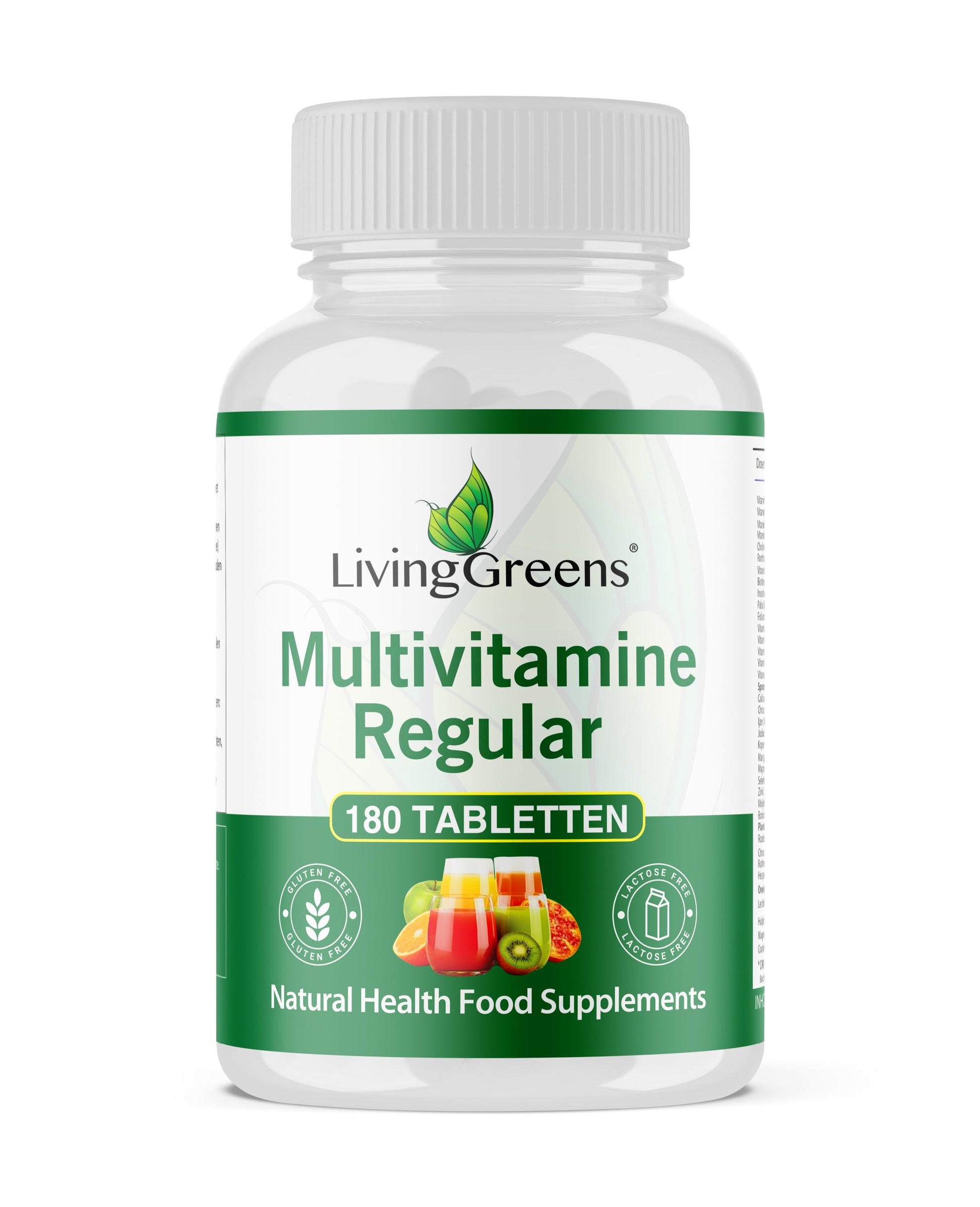 Livinggreens Multivitamine regular 180 Tabletten