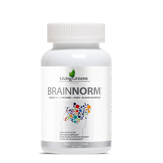 Livinggreens Brainnorm 180 Vegetarische capsules