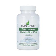 Livinggreens Glucosamine chondroitine MSM 120.00 Tabletten