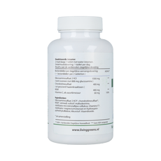 Livinggreens Glucosamine chondroitine MSM 120.00 Tabletten