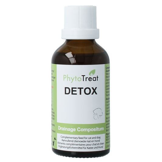 PhytoTreat Detox comfort hond/kat 50.00 Milliliter