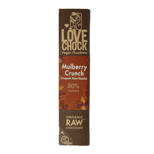 Lovechock Mulberry crunch bio 40 Gram