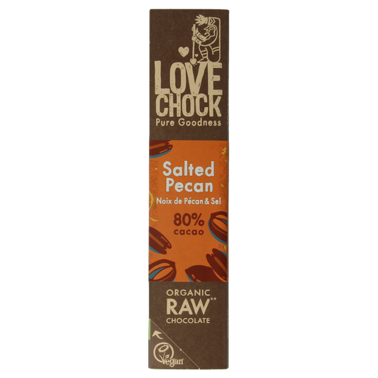 Lovechock Salted pecan bio 40 Gram