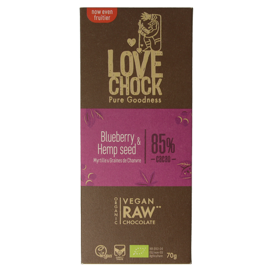 Lovechock Blueberry hempseed bio 70.00 Gram