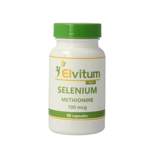 Elvitum  Selenium methionine 100mcg 90 Vegetarische capsules