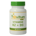Elvitum  Vitamine K2 & D3 90 Vegetarische capsules