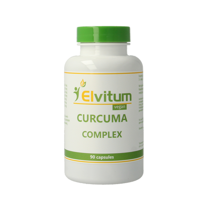 Elvitum  Curcuma complex 90.00 Vegetarische capsules