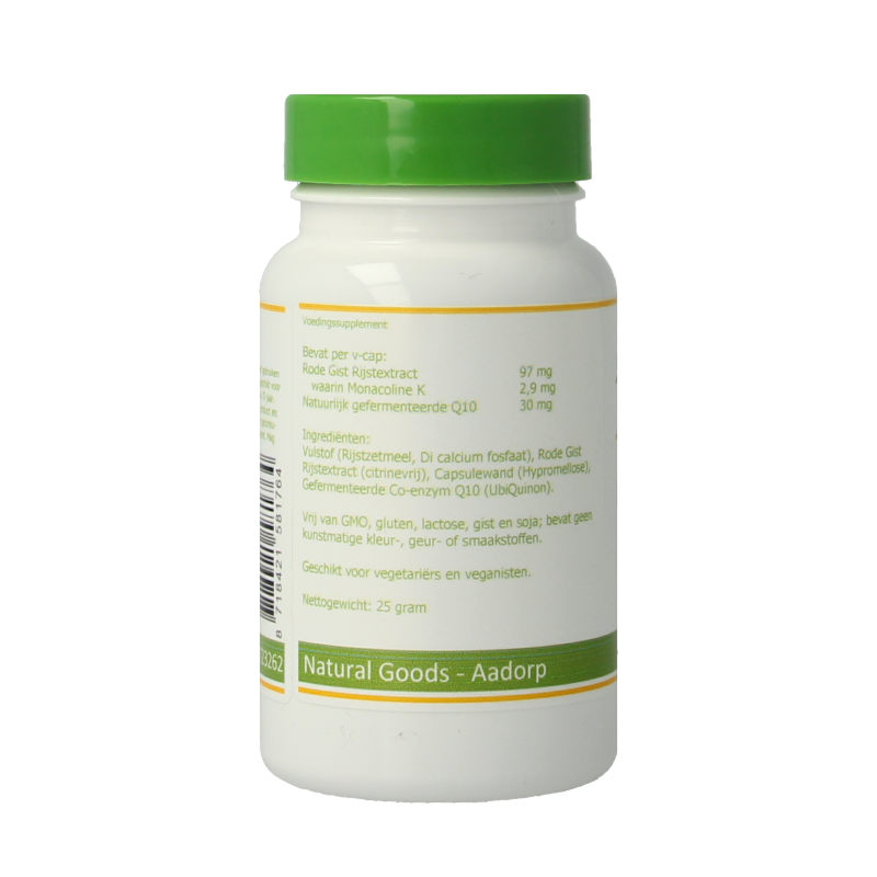 Elvitum  Rode gist rijst met Q10 60 Vegetarische capsules