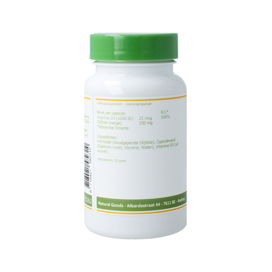 Elvitum  Vitamine D3 1000IE/25mcg 120 Capsules