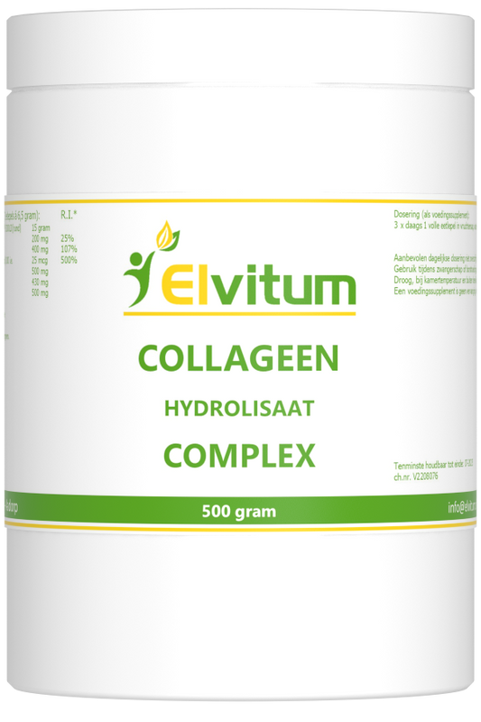 Elvitum  Collageen complex 500.00 Gram