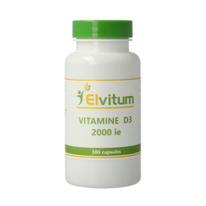 Elvitum  Vitamine D3 2000IE 300 Capsules