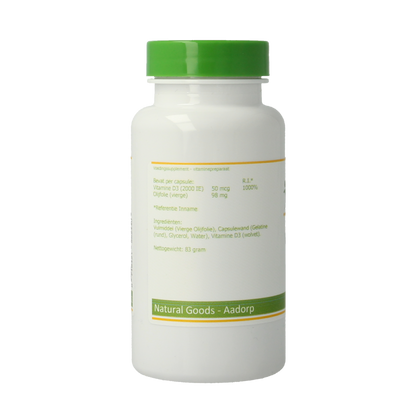 Elvitum  Vitamine D3 2000IE 300.00 Capsules