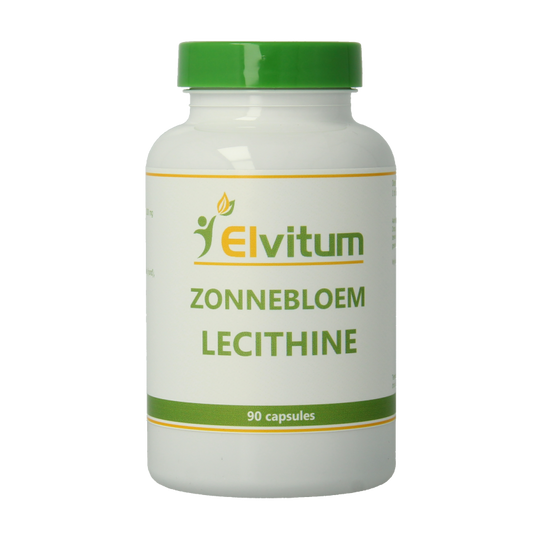 Elvitum  Zonnebloem lecithine 90 Capsules