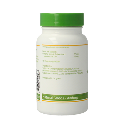 Elvitum  Griffonia simplicifolia 5-HTP 60.00 Vegetarische capsules