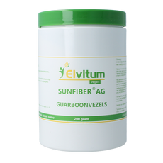 Elvitum  Sunfiber AG guarboonvezels 200 Gram