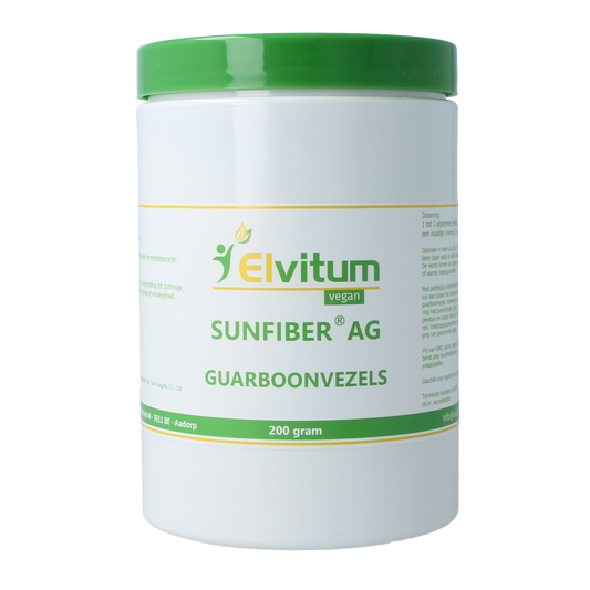 Elvitum  Sunfiber AG guarboonvezels 200.00 Gram