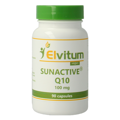 Elvitum  Co-enzym Q10 sunactive 100mg 90.00 Vegetarische capsules