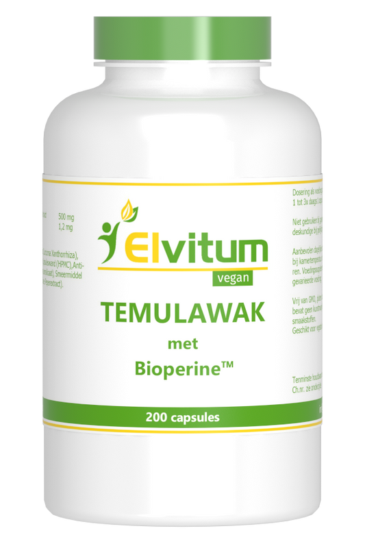 Elvitum  Temulawak 200 Capsules