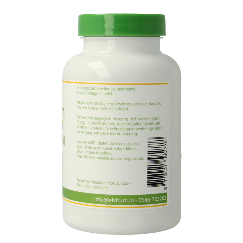 Elvitum  Magnesium triple 200mg 60 Tabletten