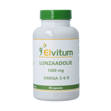 Elvitum  Lijnzaadolie omega 3-6-9 90 Capsules