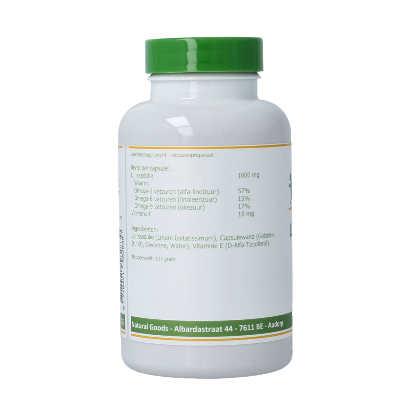 Elvitum  Lijnzaadolie omega 3-6-9 90 Capsules