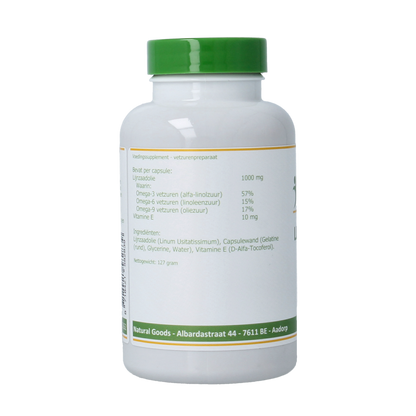 Elvitum  Lijnzaadolie omega 3-6-9 90.00 Capsules