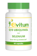 Elvitum  Co-Q10 ubiquinol met selenium 60 Capsules