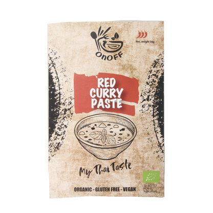 Onoff Thaise rode currypasta bio 50.00 Gram