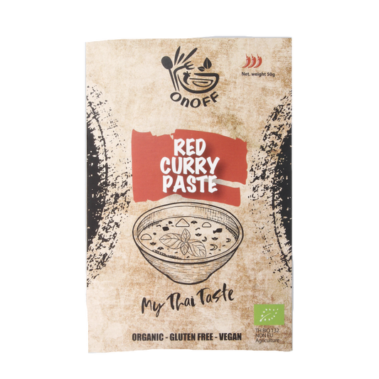 Onoff Thaise rode currypasta bio 50 Gram