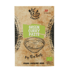 Onoff Thaise groene currypasta bio 50.00 Gram