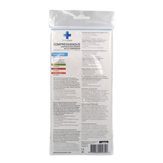 Solvacare Compressiekous zwart M 23 - 26 cm 1 Paar